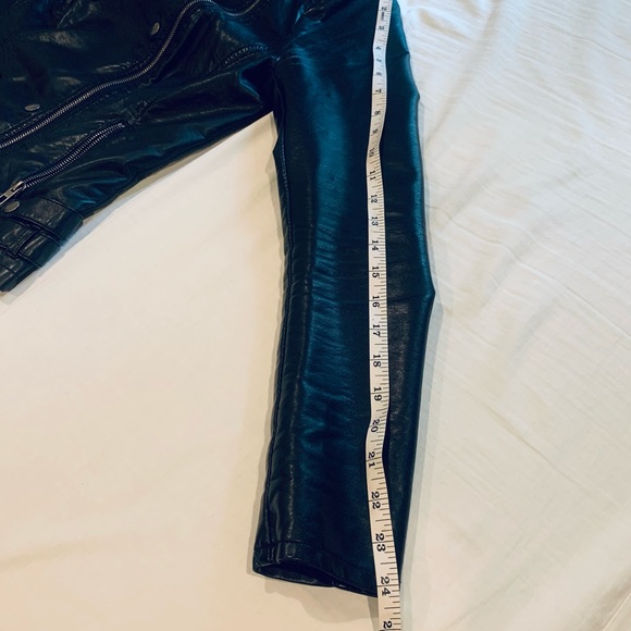 🛍 2/$25 ONLY Vegan Leather Moto Jacket - Picture 9 of 14